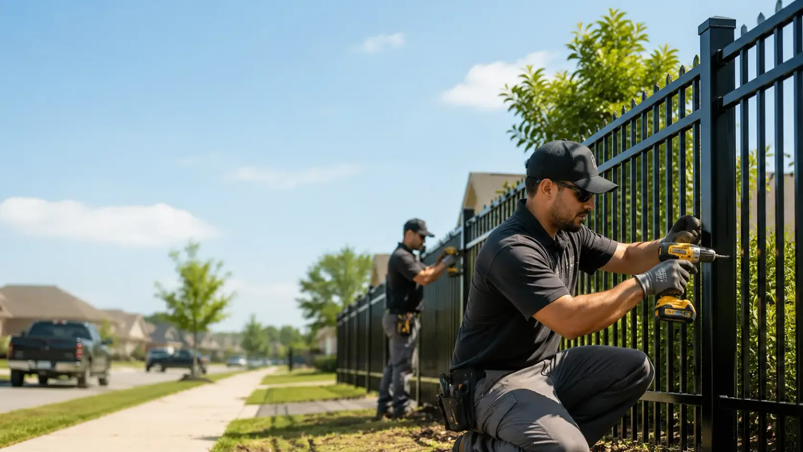 Metal Fence Installation in Leavittsburg, OH